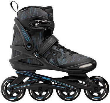 Roces weft thread 84 skeelers volwassenen – 4x84mm wielen – fitness inline skates – zwart blauw – maat 43