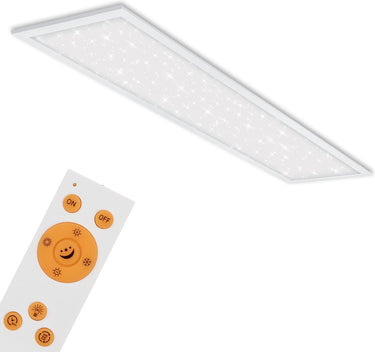 Briloner - plafonniére - panel led 36w 3800lm 3000-6500k 120x30cm biały z pilotem zdalnego sterowania