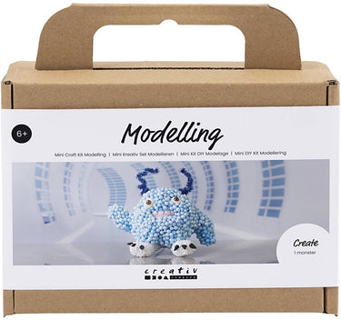 Creativ company https: www.cchobby.nl mini-hobbyset-boetseren-monster-bobby-lichtblauw-1-doos