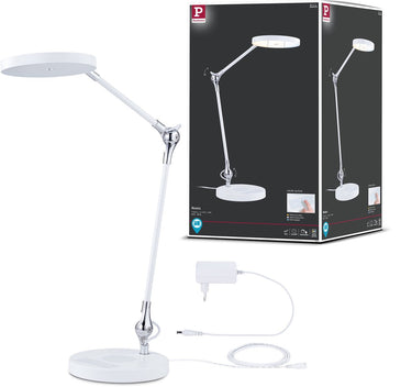 Paulmann led-bureaulamp numis white switch 1000lm 11w wit