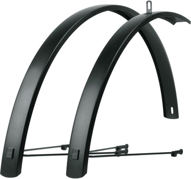 Sks spatbordset 28 (622) edge al 46mm aluminium zwart