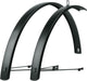Sks spatbordset 28 (622) edge al 46mm aluminium zwart