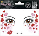 Herma face art sticker love