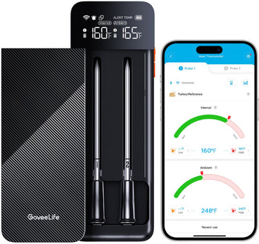 Govee slimme vleesthermometer draadloos - 2 probes