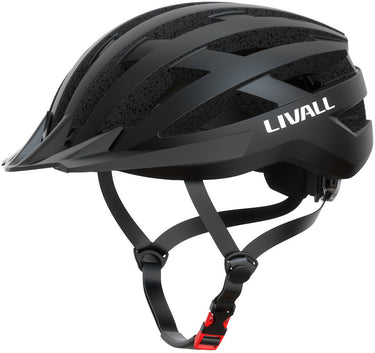 Livall mt1 neo black m size bluetooth-fietshelm met luidsprekers ingebouwde microfoon, valdetectie, mountainbikehelm met richtingaanwijzers remlicht, mtb- racefietshelm voor volwassenen (heren dames)