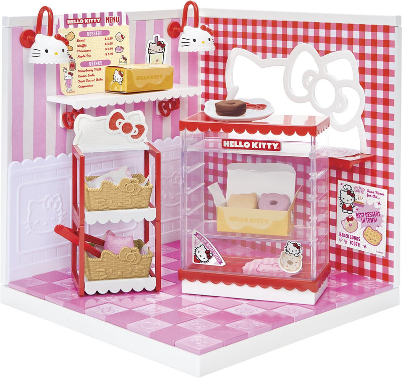 Load image into Gallery viewer, Miniverse make it mini spaces™ hello kitty® - knutselset - bouwpakket- maak je eigen mini hello kitty bakkerij
