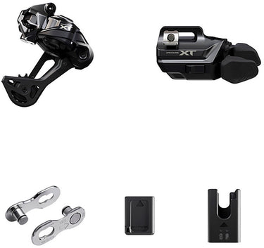 Shimano m8250 xt di2 i-speec rd-sgs sw-ir upgradekit zilver