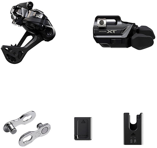 Shimano m8250 xt di2 i-speec rd-sgs sw-ir upgradekit zilver