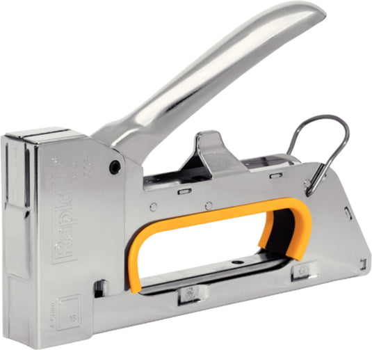Rapid r23 - handtacker - ergonomisch - staal - met oranje detail