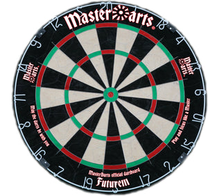 Masterdarts future iii dartbord - 45 cm sisal dartbord - officiële wedstrijdmaat - professioneel dartbord