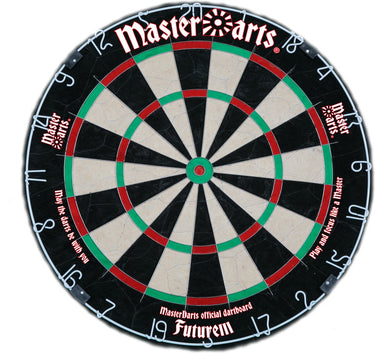 Masterdarts future iii dartbord - 45 cm sisal dartbord - officiële wedstrijdmaat - professioneel dartbord