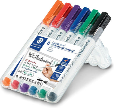 Staedtler lumocolor whiteboard compact - box 6 st