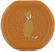 Trixie set van twee snackdoosjes met clip - mr. fox - makkelijk te openen – bpa-vrij – voor school en onderweg