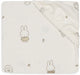 Jollein hoeslaken ledikant - 60x120cm - jersey - miffy family farm`