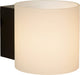 Lucide jelte - wandlamp badkamer - 1xg9 - ip44 - zwart