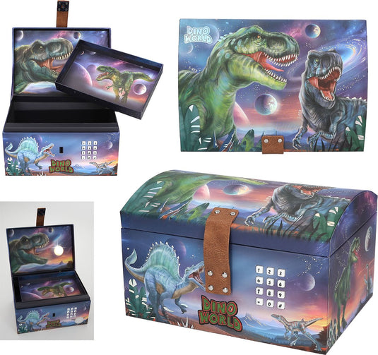 Depesche - dino world schatkist met geheime code
