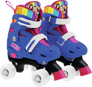 K3 rolschaatsen regenboog, maat 34-37