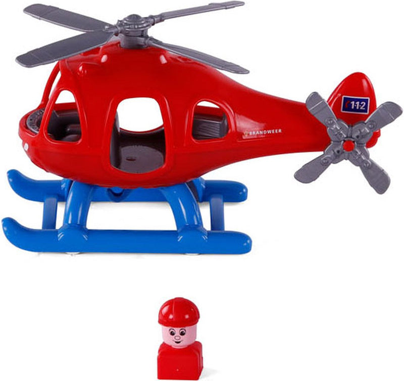 Load image into Gallery viewer, Cavallino brandweerhelikopter met speelfiguur, 29,5cm
