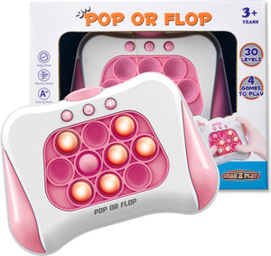 Gear2play pop or flop gameconsole roze - spel