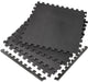 Virtufit fitness vloermat puzzelmat set - 120 x 120 cm - 1,2 cm dikte - 4 stuks - eva-foam - anti-slip - geluidsdempend