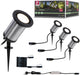 Paulmann plug shine basisset spot classic - grondspot - 3000k - set van 3 - ip65 - straalwaterdicht -