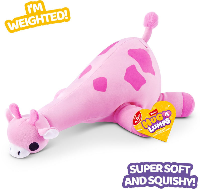 Load image into Gallery viewer, Zuru knuffel giraffe verzwaard pluche 35 cm knuffeldier comfort.
