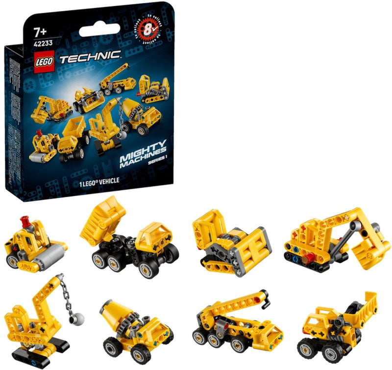 Load image into Gallery viewer, Lego ® technic machtige machines - verrassingsdoosje met bouwspeelgoed - voertuigen om te verzamelen - 42233
