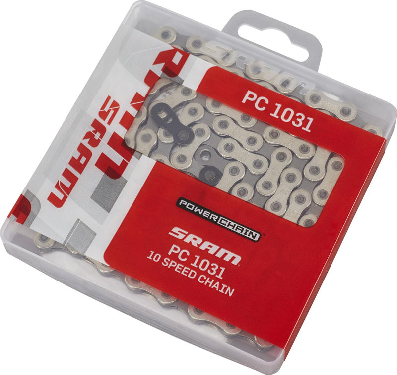 Load image into Gallery viewer, Sram pc-1031 fietsketting 10-speed, 114 versnellingen + versnellingsslot
