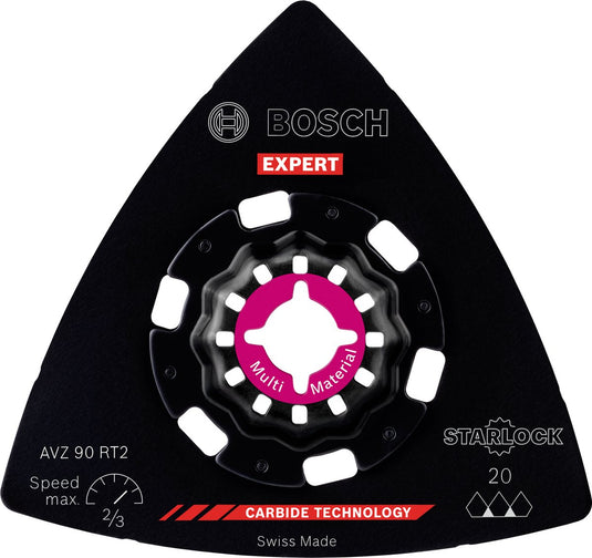 Bosch 2608900045 expert starlock carbide schuurplateau multimaterial avz90rt2