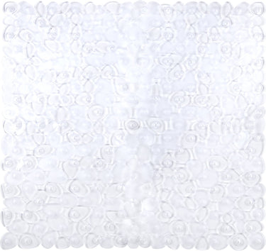 Differnz lapis anti-slip inlegmat douche 54x54cm transparant