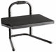 Logilink eo0007 voetensteun (b x d) 400 mm x 339 mm ergonomisch, in hoogte verstelbaar, met schuimstoflaag zwart