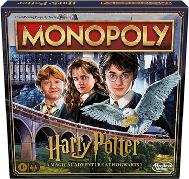 Asmodee monopoly - harry potter (engelstalig)