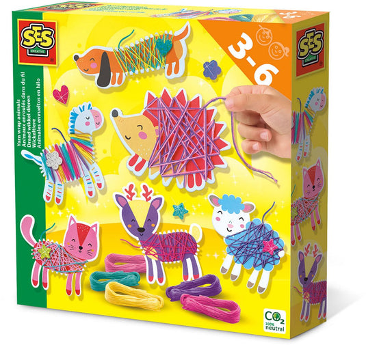 Ses creative ses draad wikkel dieren