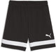 Puma individualrise shorts jr unisex sportbroek - black- white