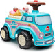 Falk loopauto ijscoman loopwagen mini van met accessoires 1-3 jaar
