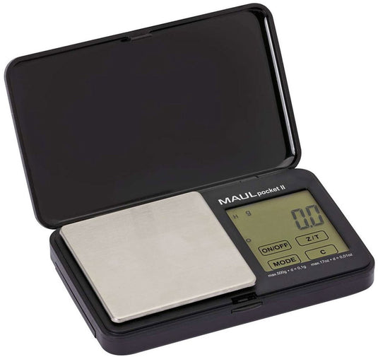 Maul pocket ii zakweger 500 g - zwart - kunststof - 1 stuk - 11.5 x 7.3 x 1.8 cm -