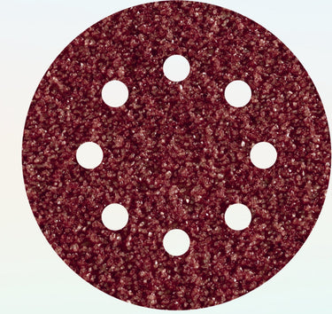 Wolfcraft - 25 schuurschijven ø 125 mm - korrel 60 - schuurpapier met klittenband voor hout en metaal - voor excentrische schuurmachine - 2250100