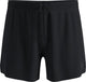 Odlo zeroweight 5 inch hardloopshort zonder binnenbroek 2.0 - mannen - zwart - l
