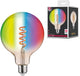 Paulmann filament 230 v smart home zigbee 3.0 led globe g125 e27 470lm 6,3w rgbw+ dimbaar goud
