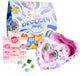 Gear2play decoden magic - classic: trinket box creator - hartjes sieradendoosje knutselset – puffylijm, kralen stickers