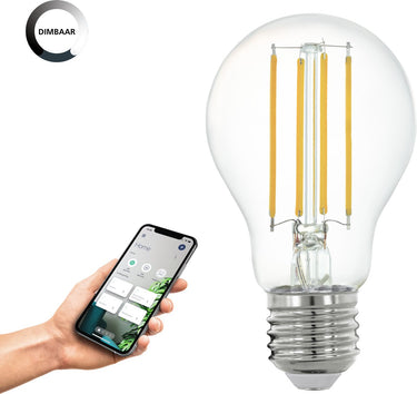 Eglo connect.z smart led lamp - e27 - ø 6 cm - 2700k - dimbaar - zigbee