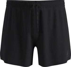 Odlo zeroweight 5 inch hardloopshort zonder binnenbroek 2.0 - mannen - zwart - s