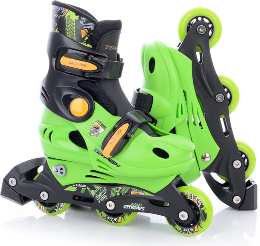 Tempish – baby skate set racer – inline skates – kinderen – verstelbaar – inclusief veiligheidsset – maat 30-33