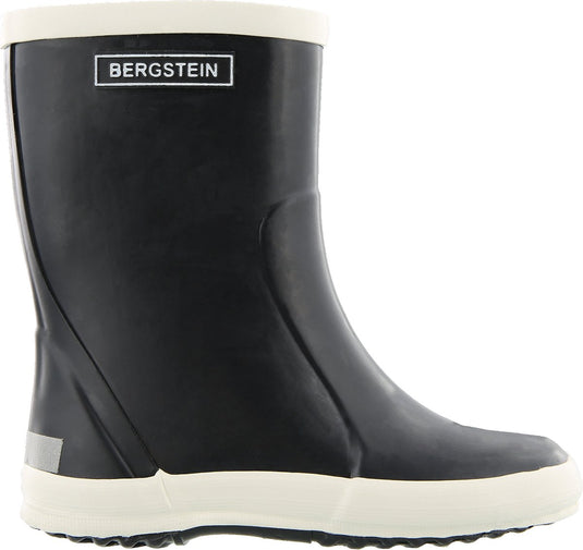Bergstein rainboot regenlaarzen unisex junior - black - maat 21