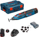 Bosch blauw gro 12v-35 professional multitool | 2x 2.0ah in l-boxx - 06019c5001