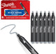 Sharpie creative marker acrylverfmarkers | ronde punt | verfmarkers op waterbasis | inkt loopt niet door en geschikt voor de meeste oppervlakken | koelgrijs | 6 stuks
