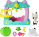 Spin master gabby's dollhouse gabby's poppenhuis - balkon - 8-delige speelset met speelgoedfiguren accessoires voor het poppenhuis - stijlen kunnen variëren