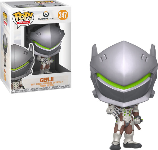 Funko overwatch verzamelfiguur pop! games genji 9 cm multicolours