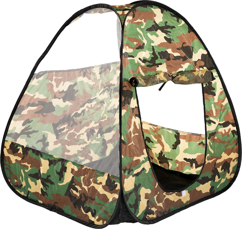 Load image into Gallery viewer, Lobbes camouflage speeltent pop-up voor kinderen - speelplezier tent.
