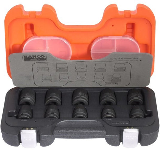 Bahco slagdopset 1 2 10-19mm 10-delig - d s10